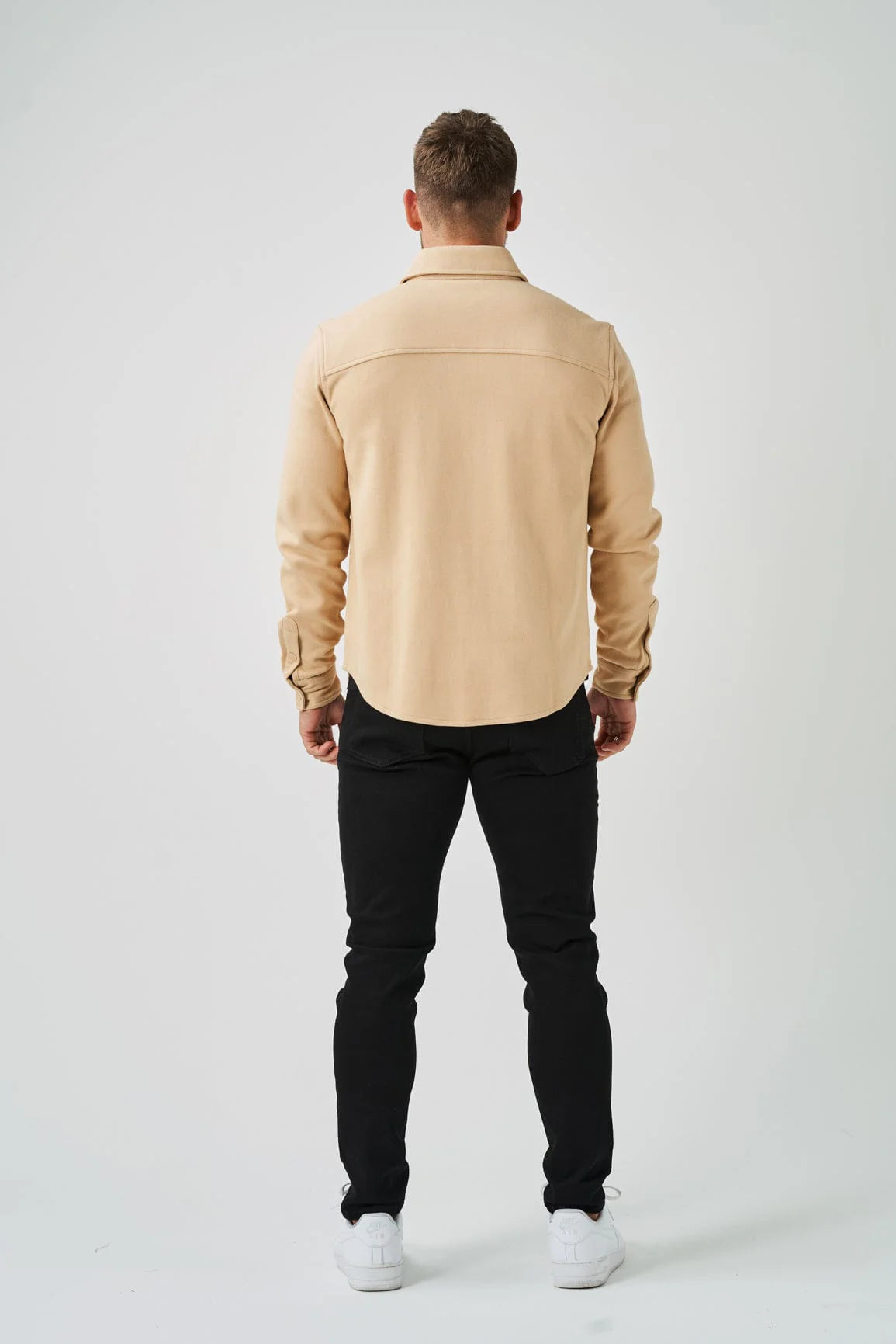 BASSI OVERSHIRT – BEIGE