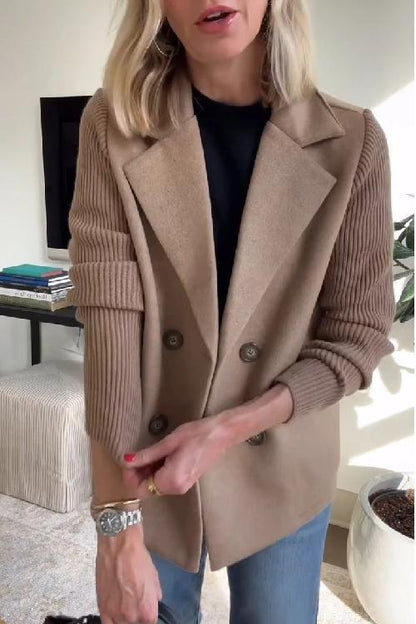 SASHA Damen-Blazercoat – BEIGE